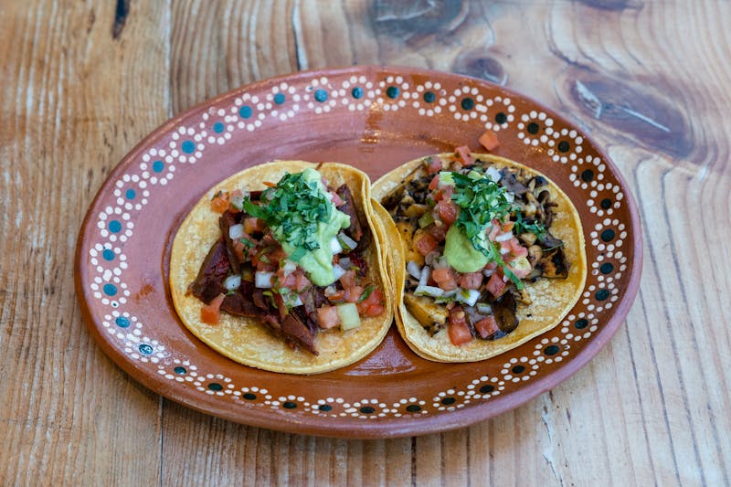 Roasted Veggie Taco — vegetarian taco time option